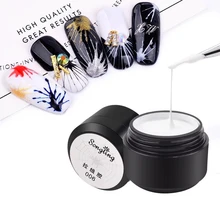 1box Painting Nail Gel Polish Pulling Silk Spider Line UV Gel Lacquer Varnish 6 Colors Nail Art Tools Manicure Design Accessory