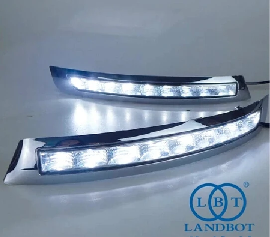 

SMK Hot Sell LED Daytime Running Light for VOLVO XC90 LED drl 06'-13, without signal, led daytime driving light