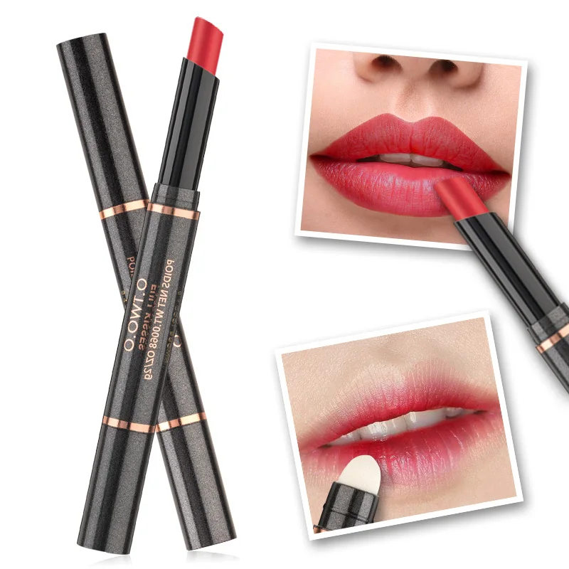 

O.TWO.O 12 Color Double-end Matte Lip Liner Pencil Waterproof Lipstick Lip Beauty Makeup Sexy Nude Color Cosmetic Long Lasting