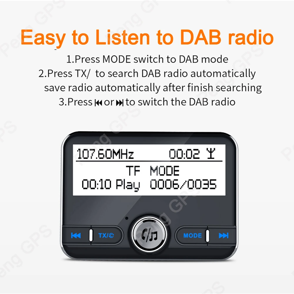 Récepteur Radio numérique DAB pour voiture, Kit émetteur FM avec antenne  MCX + chargeur de voiture + support, Tuner DAB, Mini DAB, décodage des  Radios - 21SDJ0505A00374