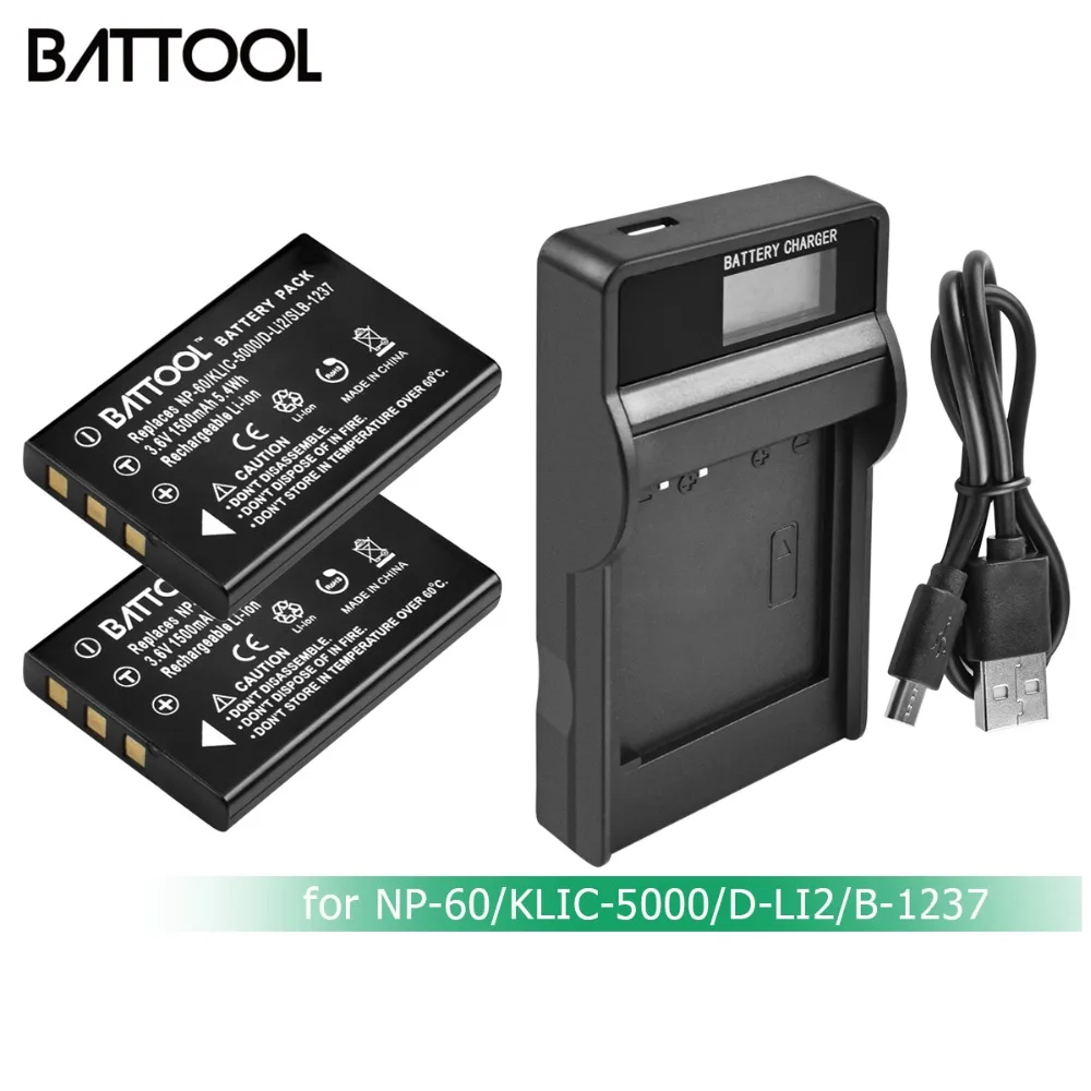 BATTOO NP 60 FNP60 NP60 аккумулятор + ЖК зарядное устройство для Fujifilm F50I F501 F401 SLB 1137 1037 CNP 30 K5000