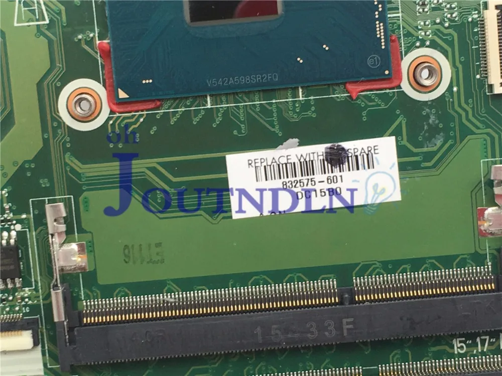 Joutndln для hp павильон 15-AB Материнская плата ноутбука DAX1FDMB6F0 832575-601 832575-001 аккумулятор большой емкости DDR3L W/i7-6700HQ Процессор