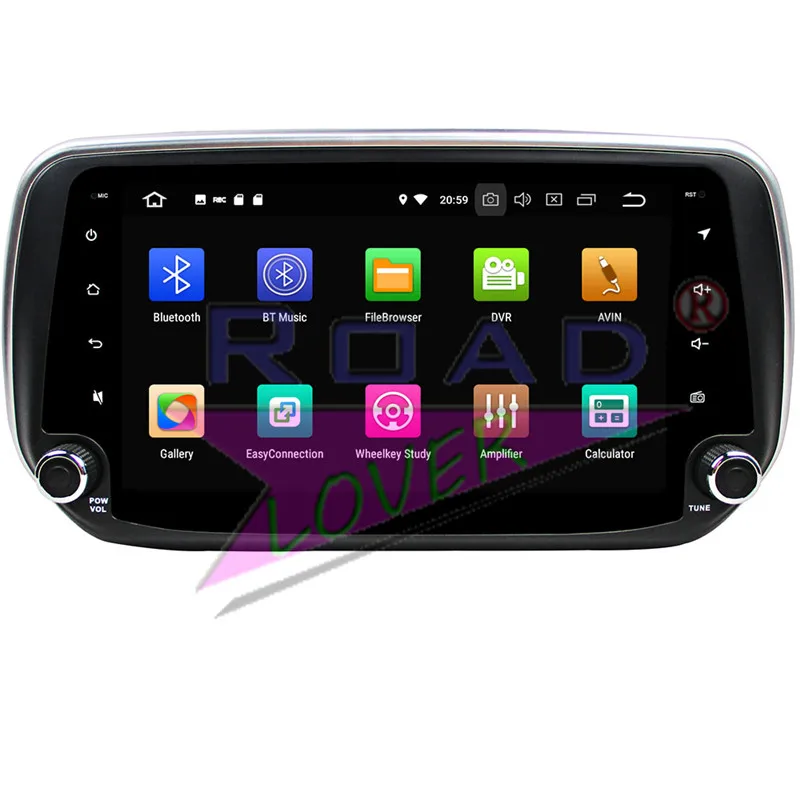 Perfect Roadlover Android 9.0 Car Magnitol Player Radio For Hyundai IX45 Santa Fe 2018 Stereo GPS Navigation 2 Din Automotive NO DVD MP3 2