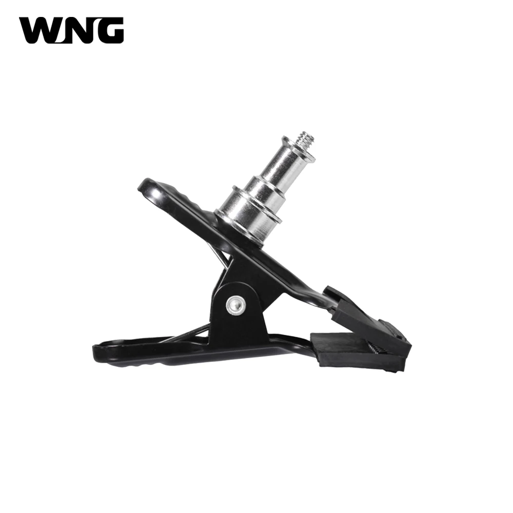 

Metal Photo Studio Flash Spring Clamp Clip Mount With 1/4 Screw