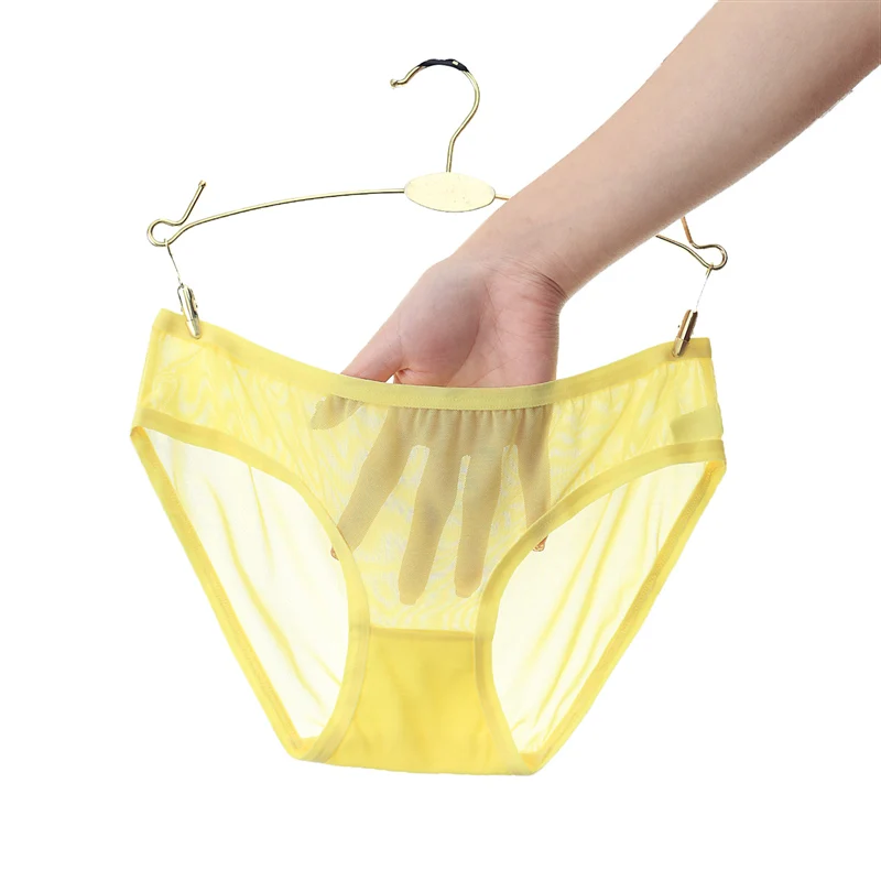 Transparent Panties Women Low-Rise Sexy Panty Women's Ultra-thin Seamless Briefs Soft Breathable Women Underwear Panties 49 (12)