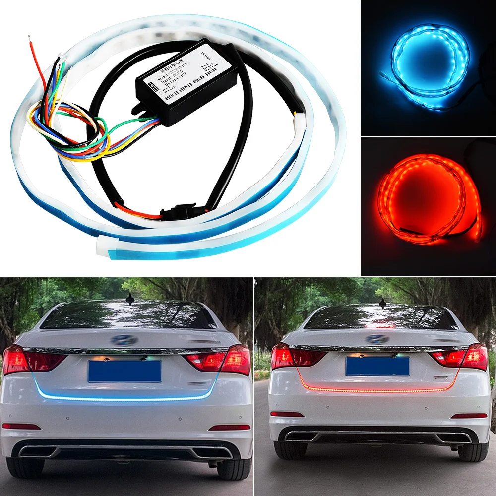 

Taitian 48.4inch Luggage Compartment Lights flexible LED Floating strip dynamic turn signal drl truck led tail lights for BMW