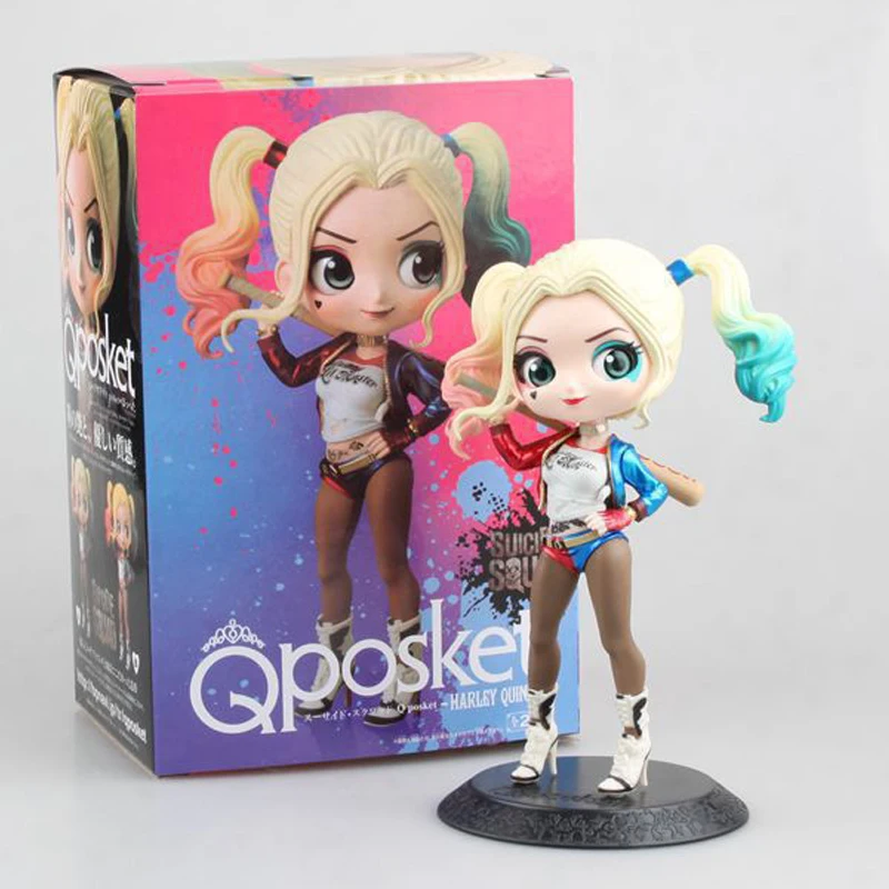 Disney Q Posket Фигурки игрушки Harley Quinn отряд самоубийц чудо женщина Мстители Endgame