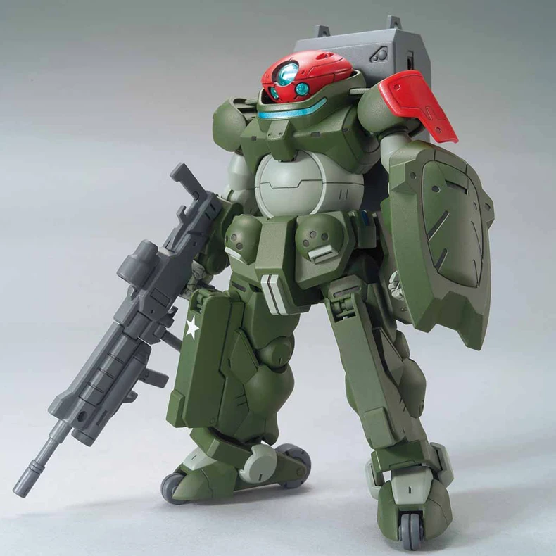 Японские Аниме Бантай HG 1/144 гундамские строители #03 Гримуар Красный берет
