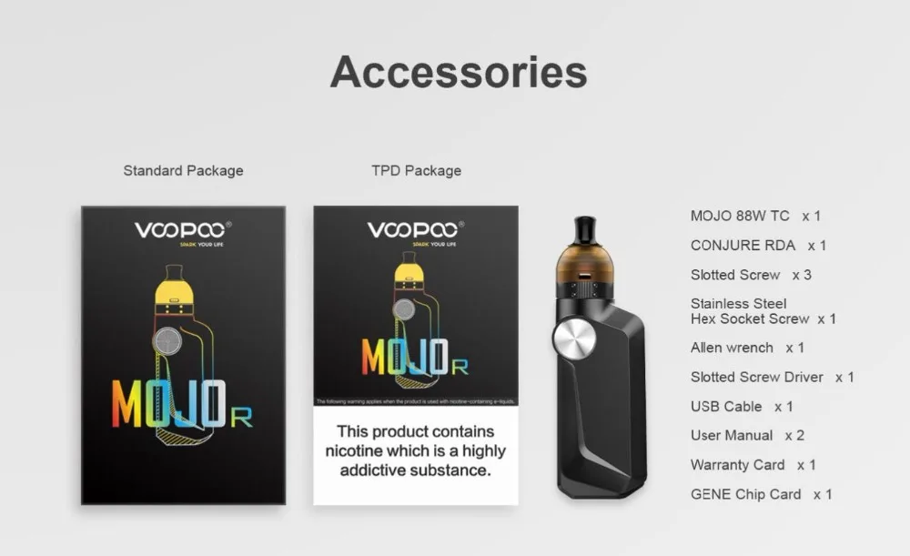 VOOPOO MOJO R TC Kit-16