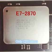 E7-2870 процессор Intel Xeon E7 2870 2,4 ГГц 30 Мб 10 ядер 32нм LGA1567 130 Вт Процессор E7-2870