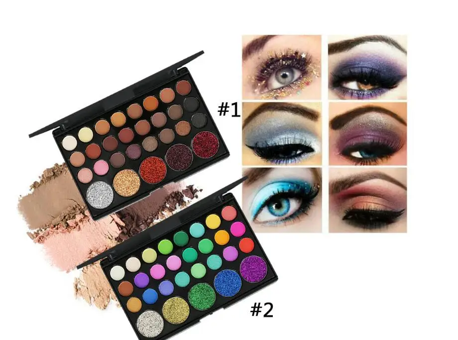 

PDQ1- 29 colors, pearlescent, matte, eyeshadow, smoky makeup set.