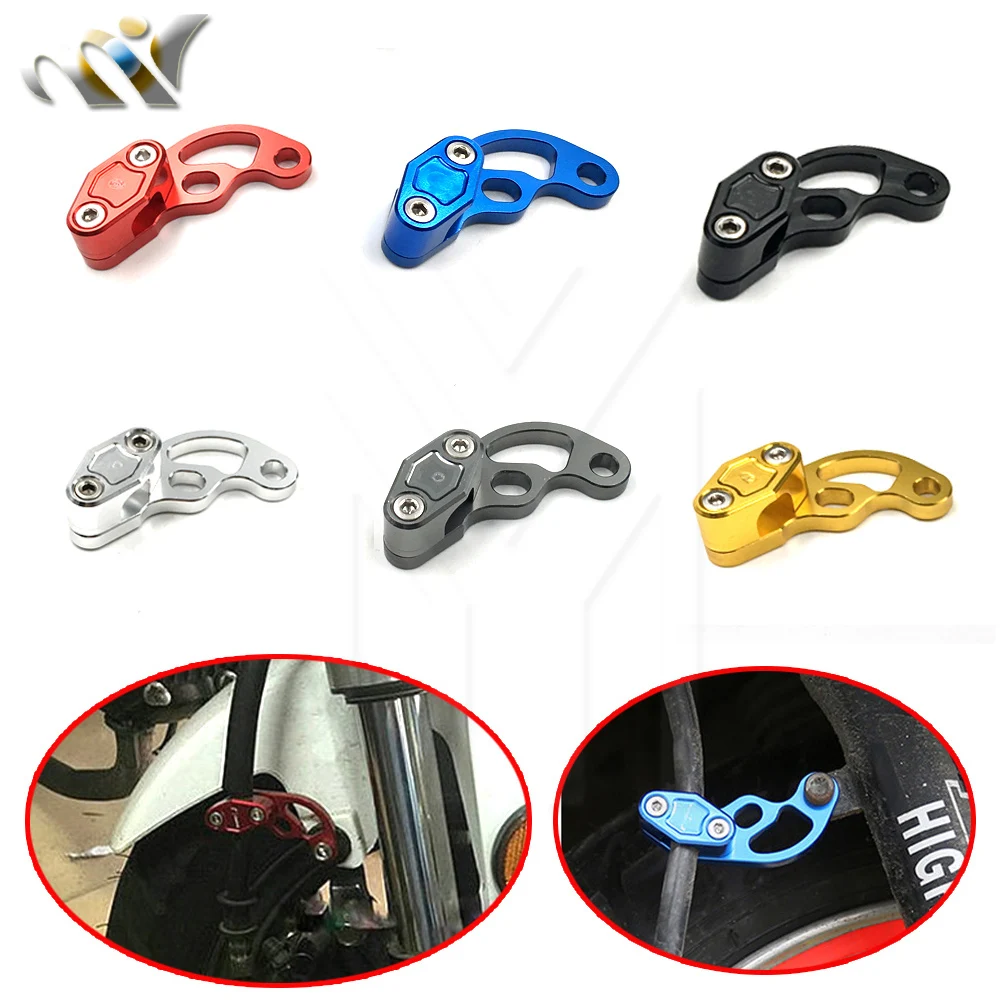 

CNC Motorcycle Brake Line Clamps For Ducati Diavel 999 848 1098 Monster 696/749/796/821 Scrambler Multistrada 1200 Accessories