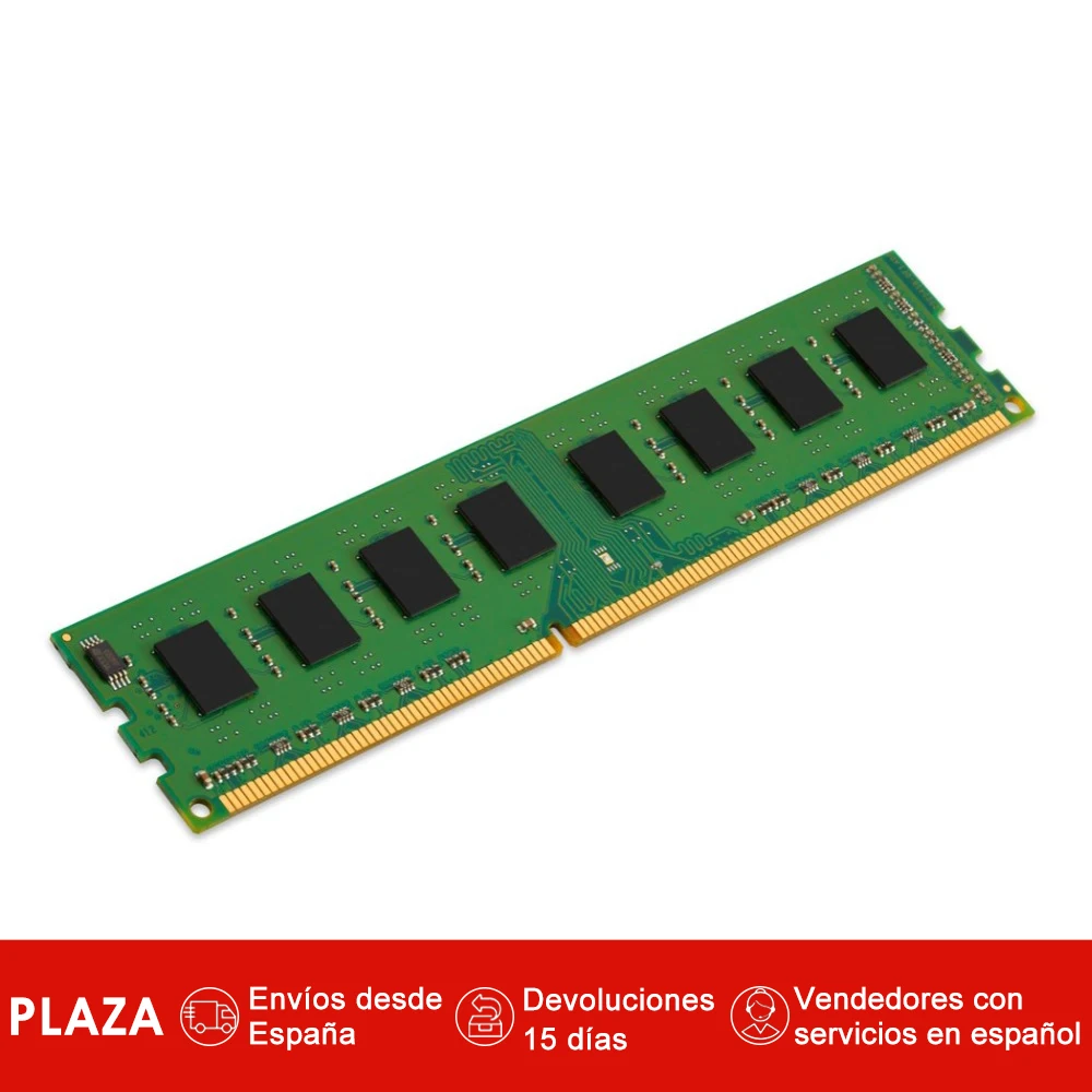 

Kingston Technology ValueRAM 4GB DDR3 1600MHz Module, 1 x 4 GB, 240-pin DIMM, Green