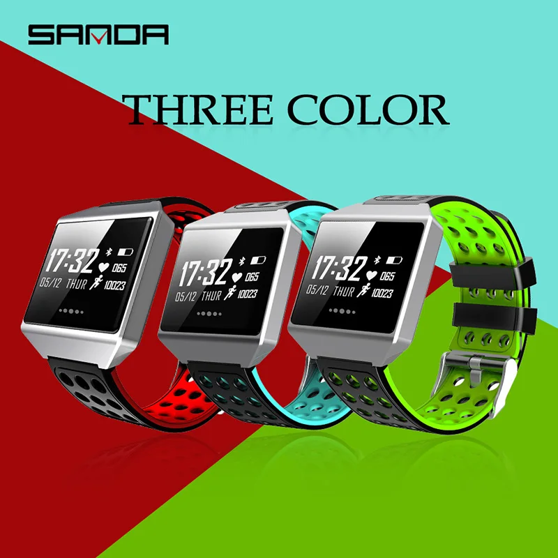 Умные часы SANDA для IOS и Android мужской фитнес трекер браслет здоровья наручные с
