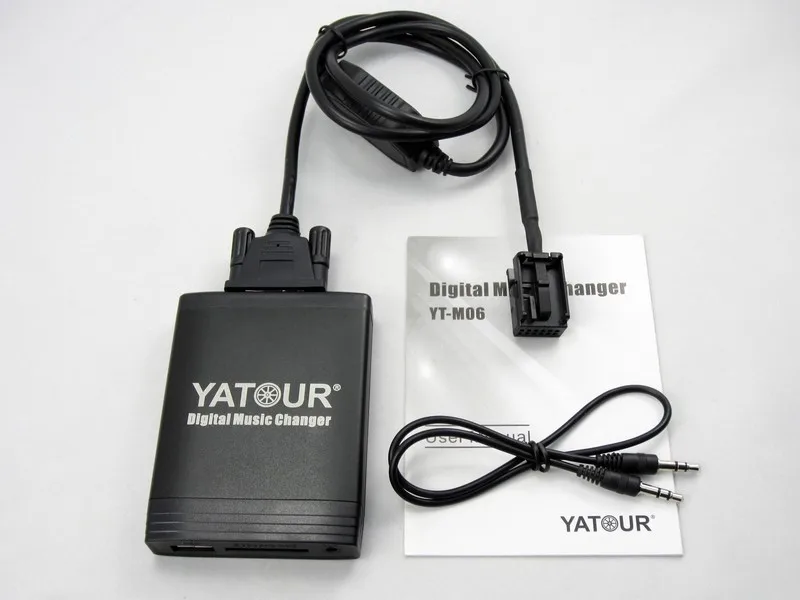 Автомобильный mp3 плеер Yatour для peugeot 207 307 308 407 Citroen C2 C3 C4 C5 RD4 RT3 RT4 USB SD AUX музыка CD чейнджер аудио