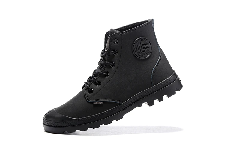 PALLADIUM Pampa/однотонные мужские ботильоны Ranger TP 75564; удобные высококачественные мужские повседневные ботинки на шнуровке; размеры 39-45