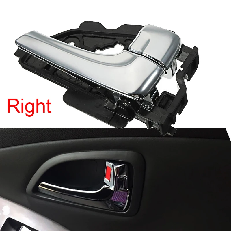 

Car Inner Door Handle Parts Lock Side Chrome For Hyundai Tucson ix35 2010-2014
