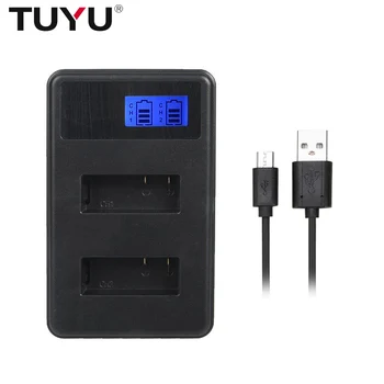 

Dual Slot Charger LCD Screen Display for SJ4000 SJ5000 SJ9000 SJ8000 TUYU F60 Q3H EKEN H9 H9R H5S H6S H7S H8R Battery Charger