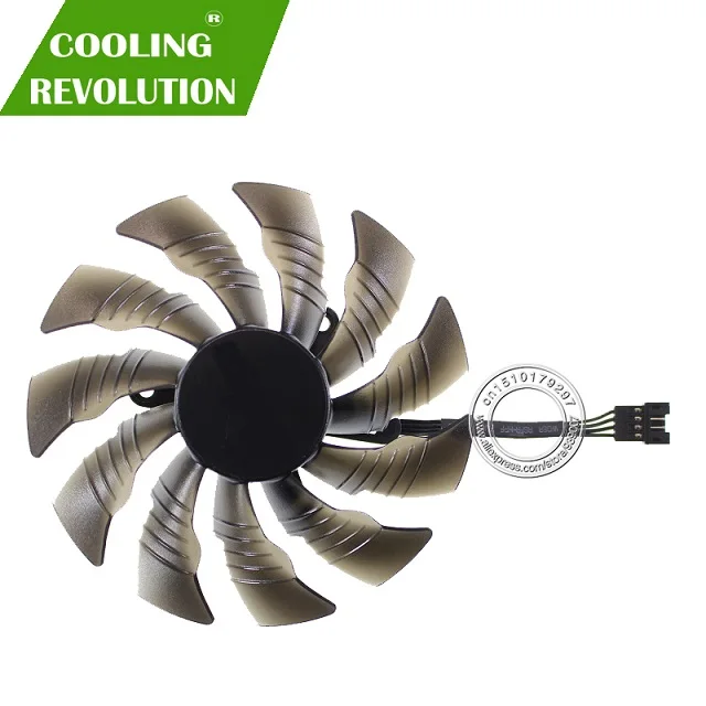 95 мм T129215BU DC 12 В 0.55A PLD10015B12H GTX1070 GTX1080 вентилятор для GIGAYTE AORUS GeForce GTX 1080 Ti Xtreme Edition вентилятор для видеокарты - Цвет лезвия: Counterclockwise Fan