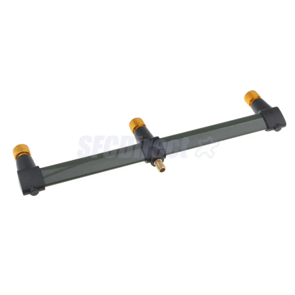 Carp Fishing 3-in-1 Buzz Buzzer Bar Rod Pods Holder Rest Fishing Accessories, M3/8 Threads