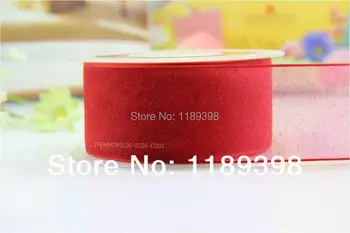 

38mm(1-1/2") Christmas Xmas wired edge ribbon 25yards roll