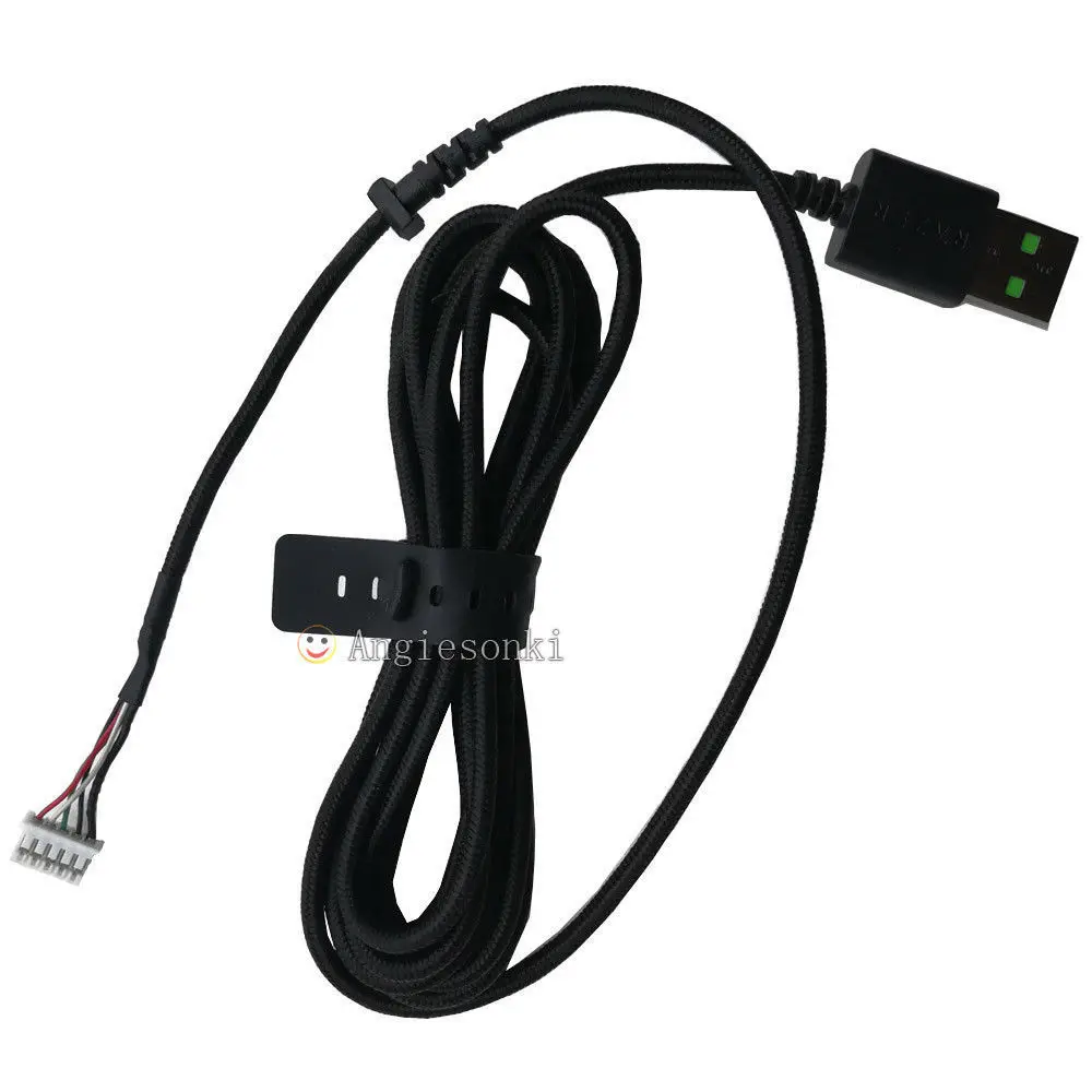 USB кабель/линия/провод для RZ DeathAdder Elite Chroma многоцветная эргономичная игровая мышь 16000 dpi