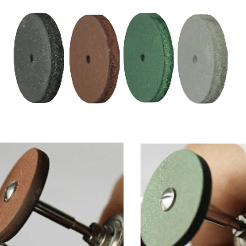 40pcs/ Rubber Polishing wheels Dental Jewelry Rotary Tool 4 Colors