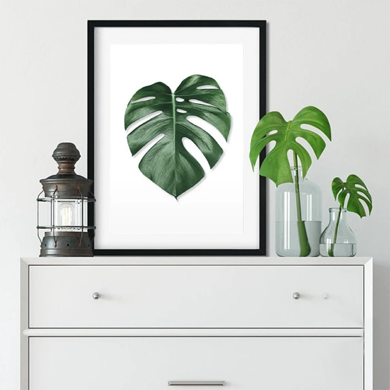 Palm Leaf Canvas Poster Painting Home Decor
