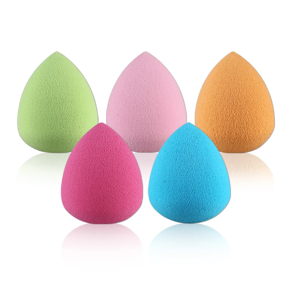 High Quality 5pcs Pro Beauty Makeup puff Foundation Puff Multi Shape