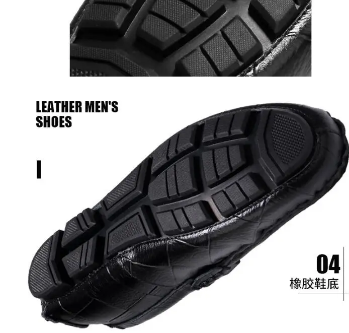 Cuir Plein Masculins En Mocassins 4 Décontractées slip 2 1 Chaussures Loisirs 3 Véritable Homme Size13 Homens Non Hommes Air De 2019 Printemps Sport 6AAxw47q