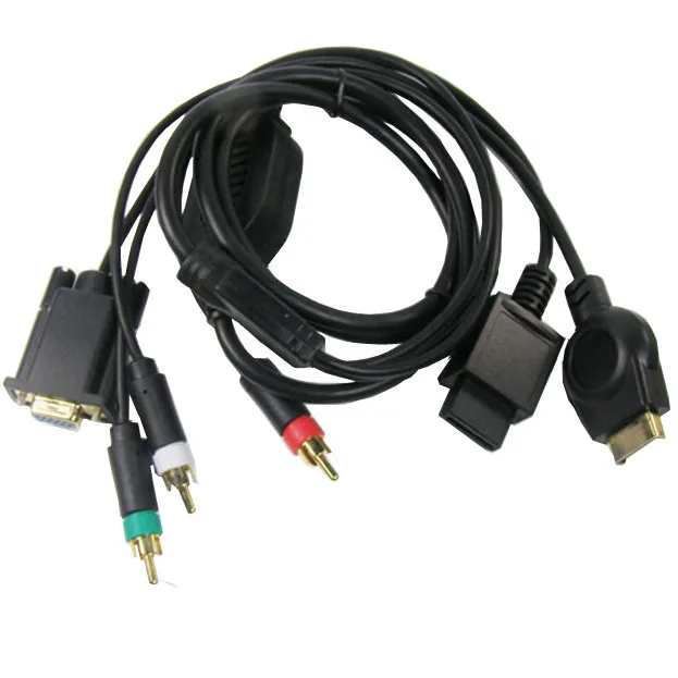 

20pcs 2017 new samrt AV HDTV TV/PC Monitor VGA Component Cable for Nintendo Wii/Sony PS3 Console
