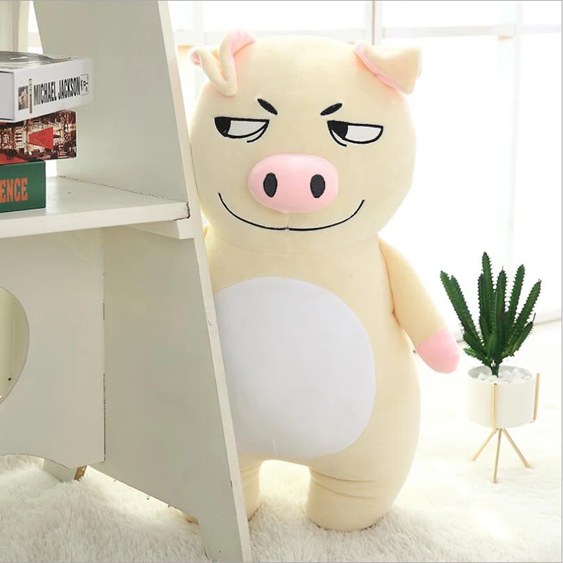 

New Creative Lovely Pig Plush Toy Stuffed Animal Doll Soft Plush Pillow Toys Children Gift & Valentine's Day