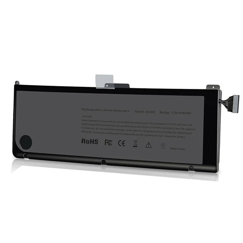 

100% Tested 7.4V 95Wh Laptop Battery A1309 For Apple MacBook Pro 17" A1297(2009 Version) Laptop Battery Replacement