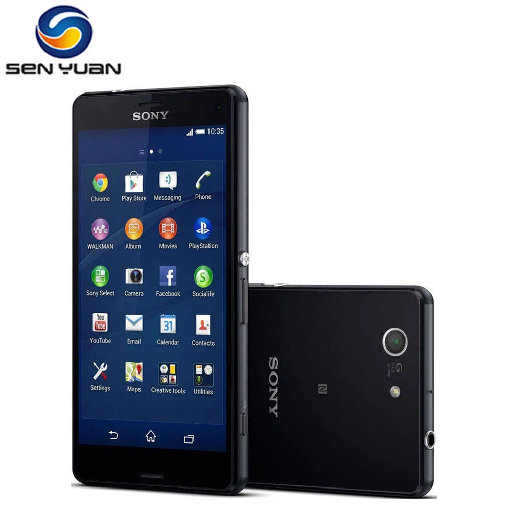 Цена за Sony Xperia Z3 Compact Cell Phone Original Unlocked 3 Г и 4 Г Четырехъядерный процессор 2 ГБ RAM 4.6 "20.7MP WIFI GPS 16 ГБ ROM Мобильный Телефон Цена за Sony Xperia Z3 Compact Cell Phone Original Unlocked 3 Г и 4 Г Четырехъядерный процессор 2 ГБ RAM 4.6 "20.7MP WIFI GPS 16 ГБ ROM Мобильный Телефон