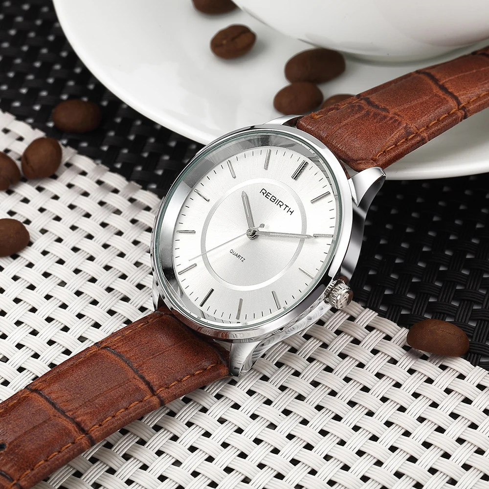 

2018 Women Fashion Casual Leather Strap Watch Simple Style small Luxury Elegant Analog Quartz Business Wristwatch