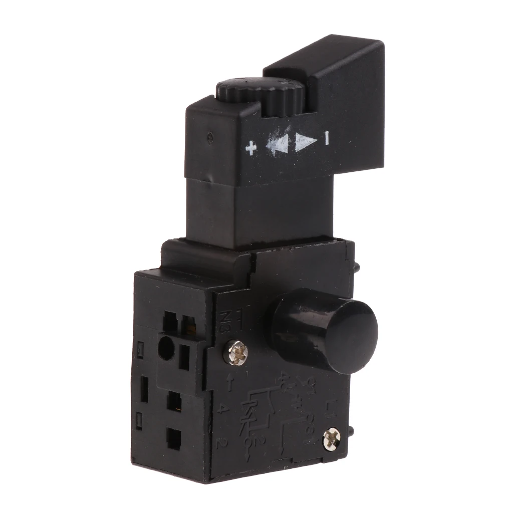 Lock On Power Tool Electric Drill Speed Control Trigger Button Switch #3