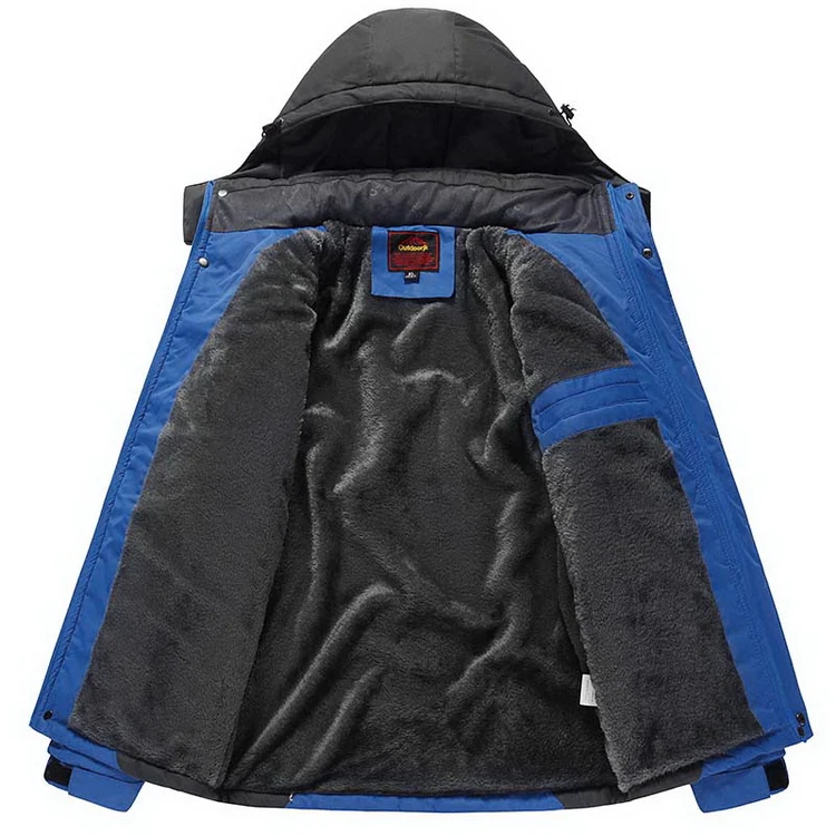 LOMAIYI размера плюс флисовая подкладка мужская зимняя куртка Женская водонепроницаемая ветровка с капюшоном 7XL 8XL Рабочая теплая зимняя парка для мужчин, AM196
