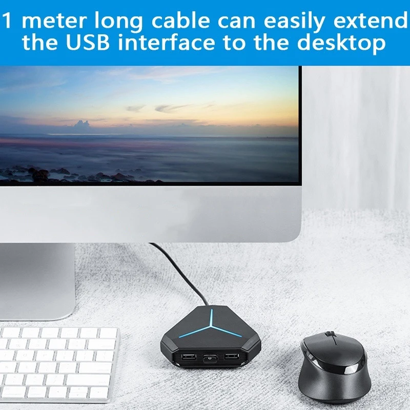 Multiprise USB Multi-Function USB Hub Microphone Headset TF SD Card Reader Interface Converter Adapter for Mac Laptop enchufes