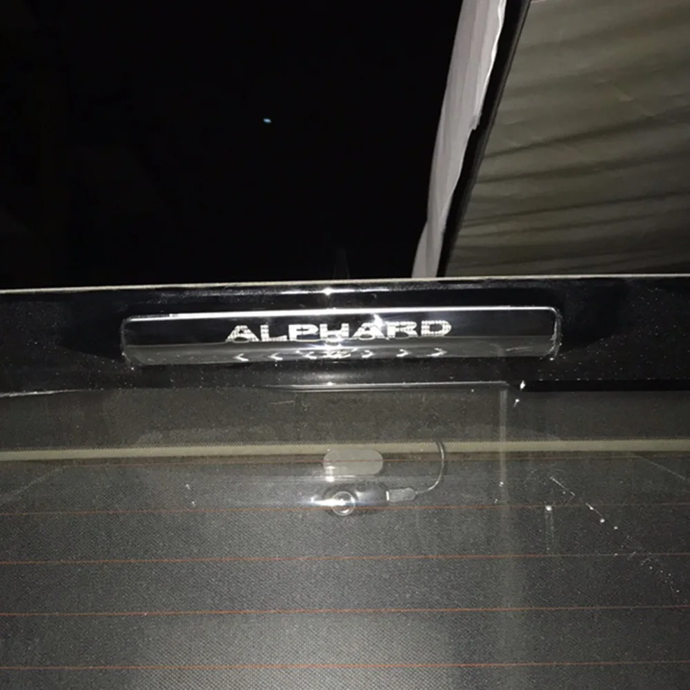

CAR TAIL BRAKE LIGHT STOP LAMP COVER MOLDING FOR TOYOTA ALPHARD VELLFIRE 2015-2018 2019 ACCESSORIES CAR STYLING