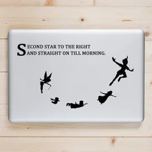 Peter Pan Fairy Tale Laptop Decal for Apple Macbook Sticker Pro Air Retina 11 12 13 15 inch HP Dell Mac Surface Book Vinyl Skin