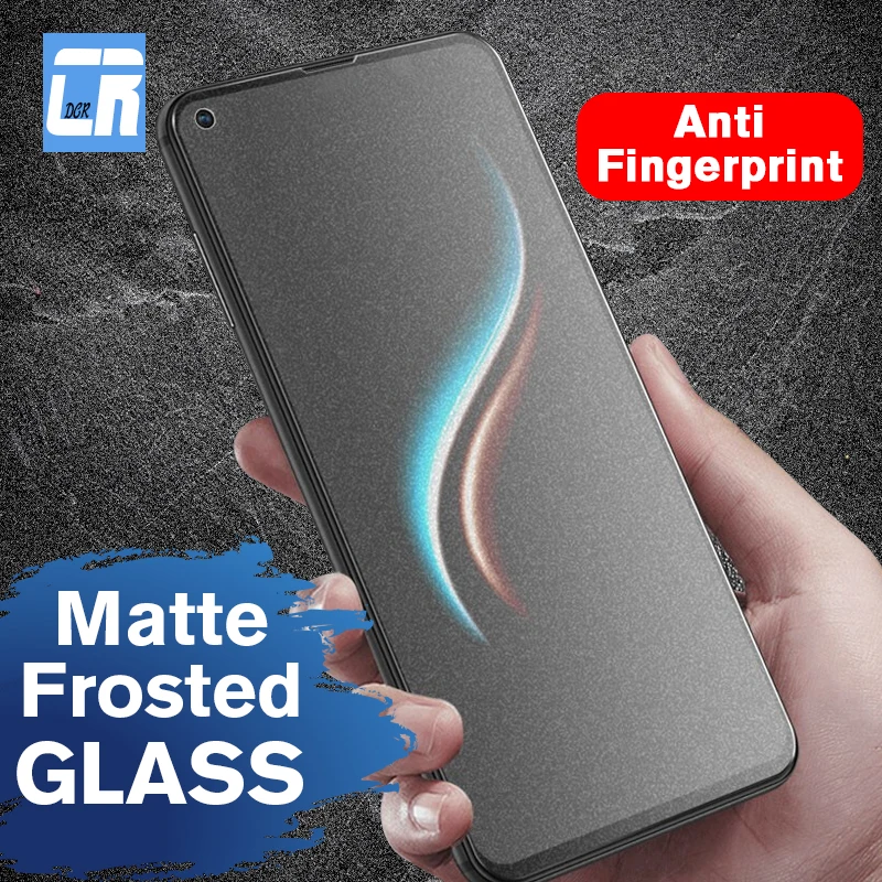 

No Fingerprint Full Matte Tempered Glass for Huawei Nova 4 3 3i Mate 20 X 10 P20 Pro P10 Plus Honor 8X Max Screen Protector Film