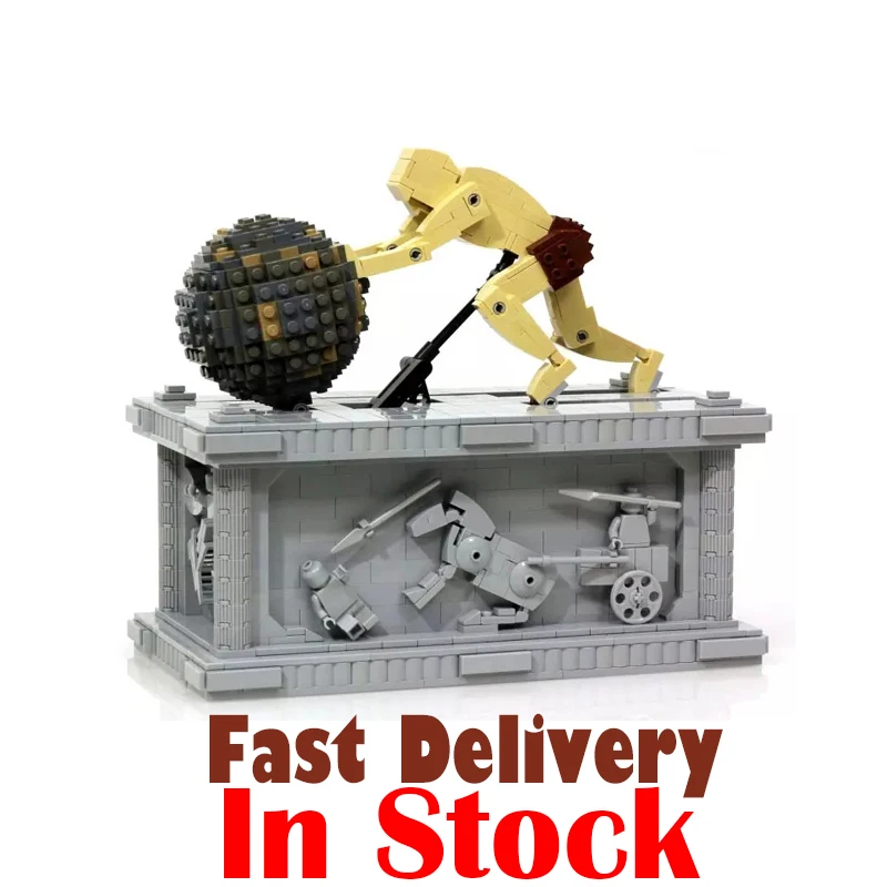 

LEPIN 23017 Sisyphus Dynamics Scuture Technic Model Building Blocks Bricks Toys For Boy oyuncak 1462pcs Compatible legoINGly MOC