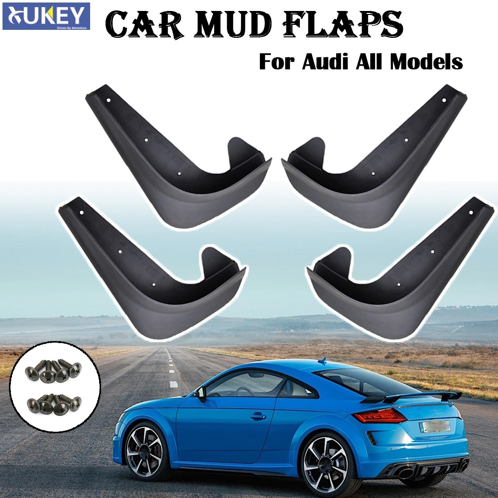 4 шт. брызговики брызговик спереди и сзади для Audi A3 A4 S4 B5 8D B6 8E 8H B7 B8 8K B9 8 Вт A8 D2 4D D3 4E D4