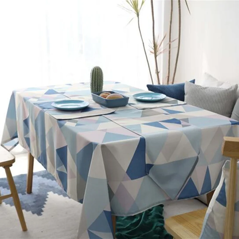 Modern Table Cloths for Home Square Coffee Party Small Dining Table