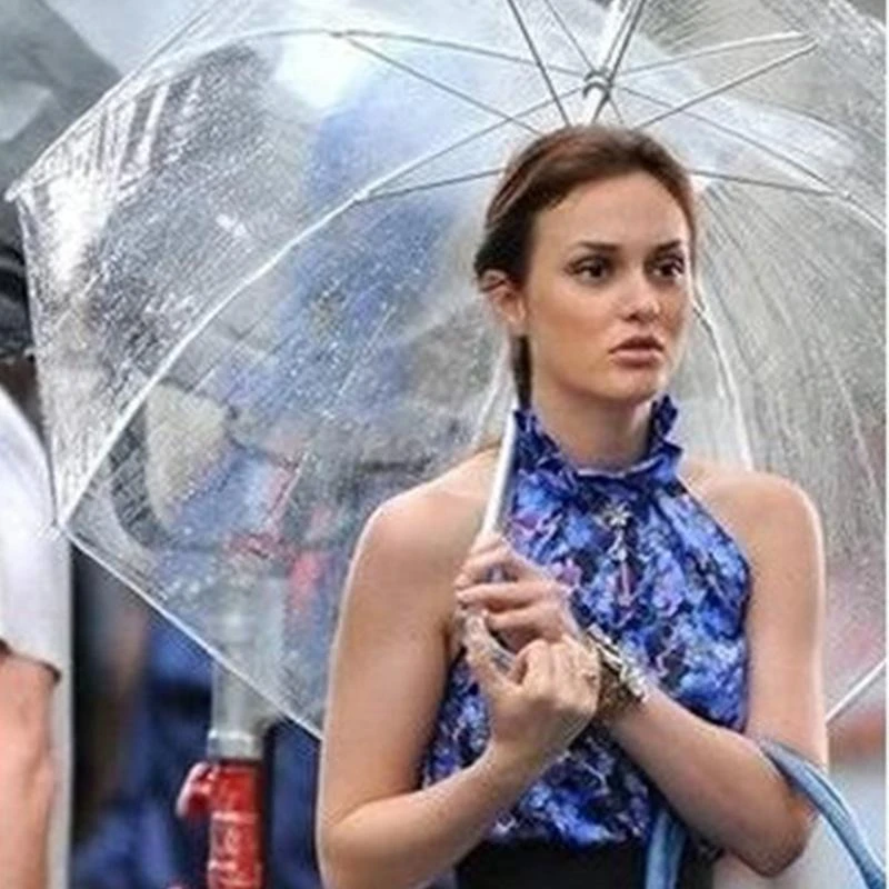 Nuevo paraguas de lluvia transparente de 21 pulgadas Parasol PE Dome para de fiesta de boda|rain umbrellas|clear umbrellaumbrella parasol -