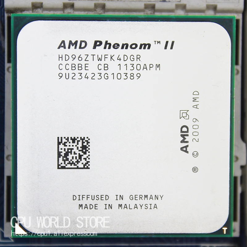 Процессор AMD Phenom II X4 960T четырехъядерный процессор 3,0 ГГц/6 м/95 Вт Разъем AM3 AM2+ 938 pin рабочий