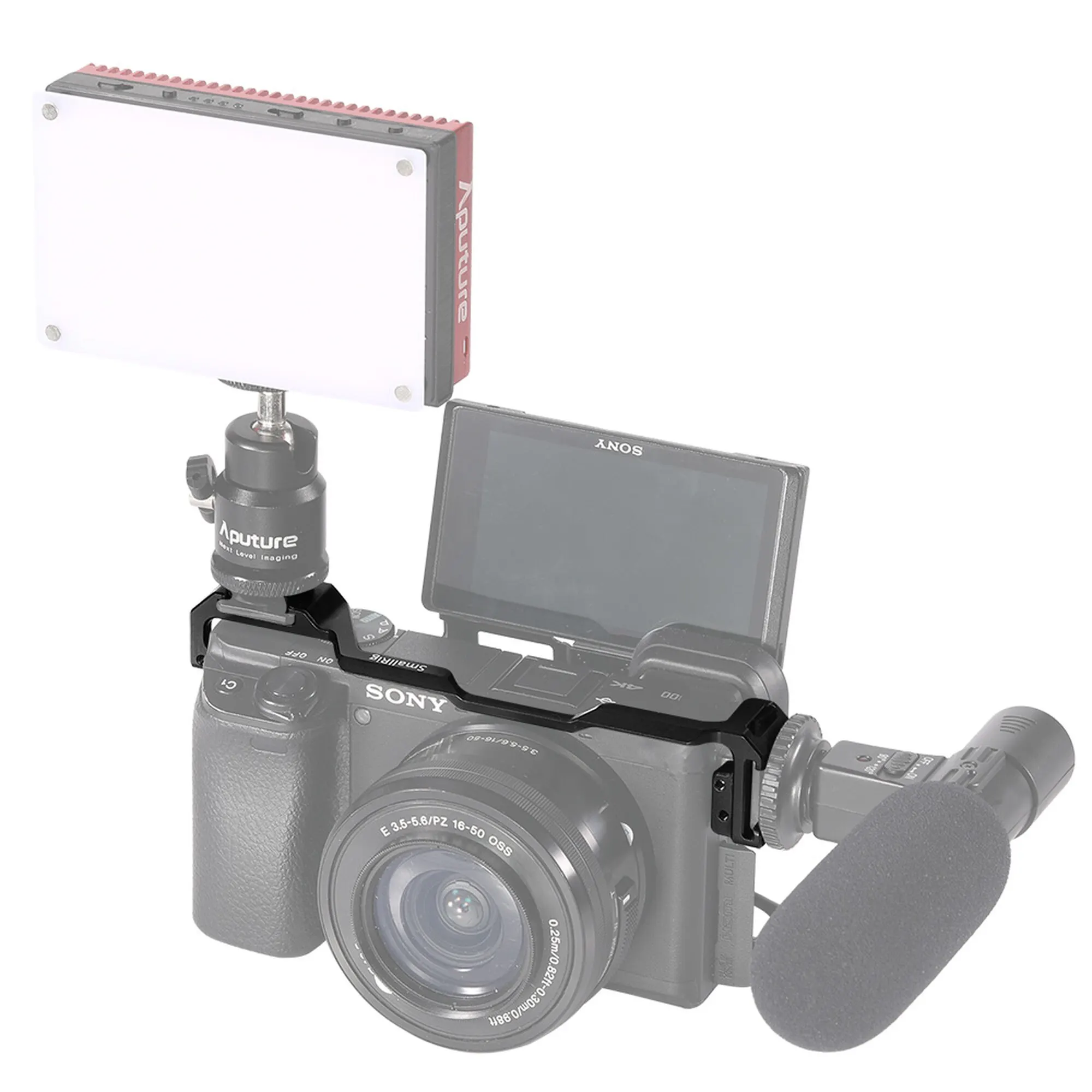 SmallRig крепление для холодного башмака для sony A6100/A6300/A6400/A6500 w/2 крепление для холодного башмака для микрофона DIY варианты 2334