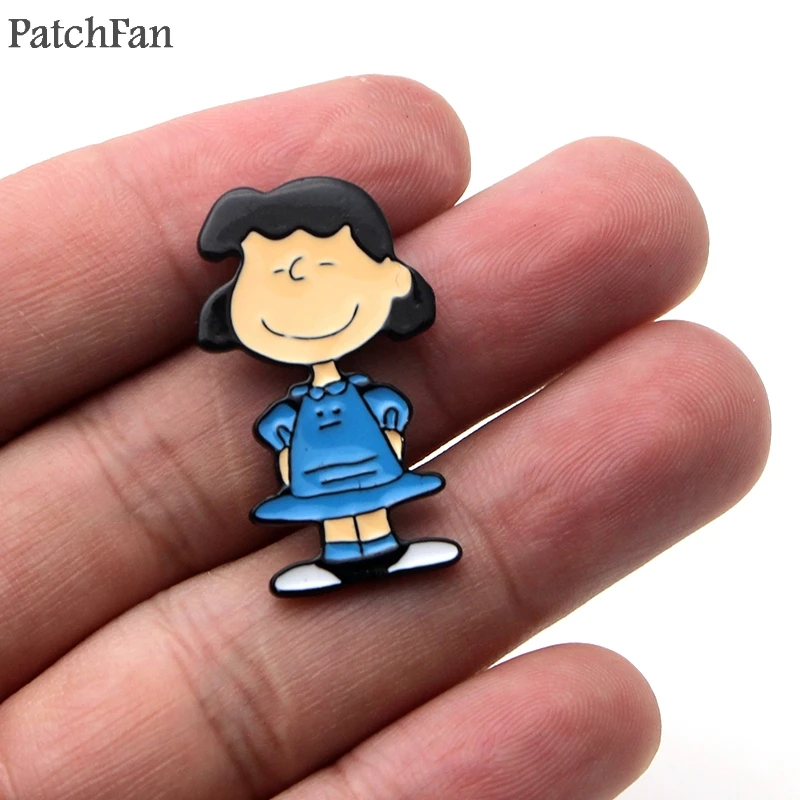 Patchfan собаки мультфильм цинкового сплава шпильки значки para рубашка сумка Одежда Кепка рюкзак броши для обуви Значки украшения A1834