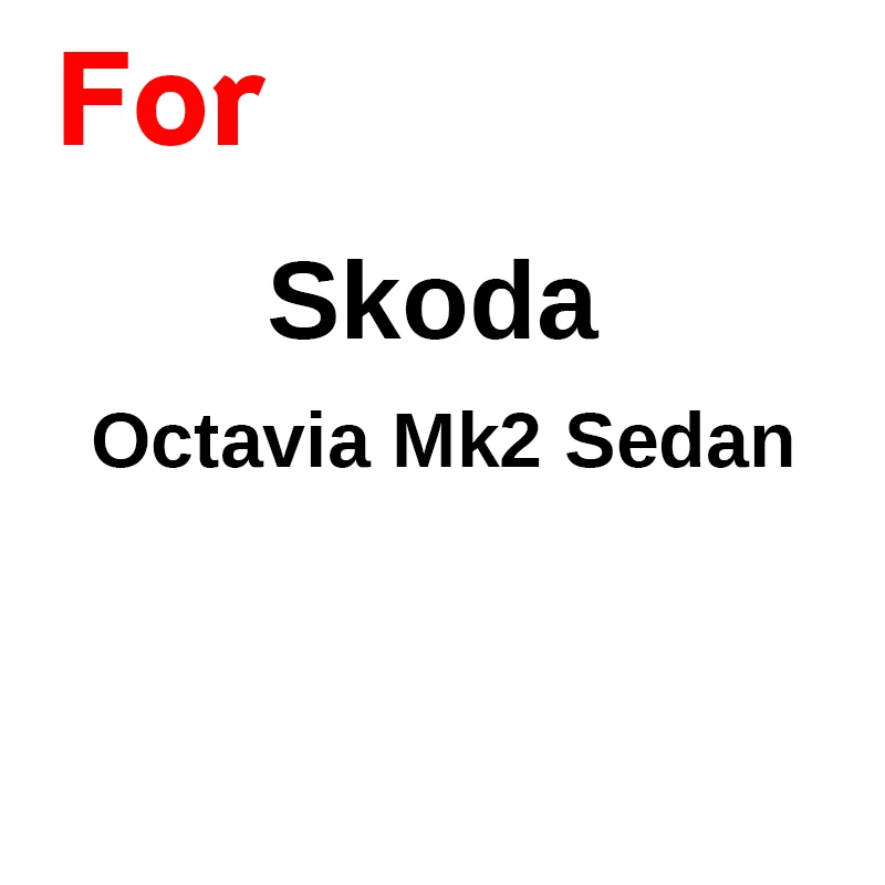 For Skoda Octavia Cawanerl для Skoda Fabia Octavia уплотненный Автомобильный Чехол Водонепроницаемый Анти-УФ солнцезащитный козырек снег дождь град пыленепроницаемый хлопок Авто чехол - Название цвета: For Skoda Octavia