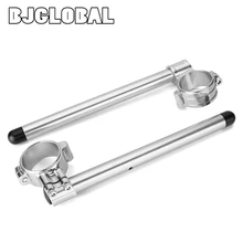 Универсальный мотоцикл 7/" 22 мм зажим CNC на вынос руля вилка Clipons Riser клип на зажиме руля рукоятка для руля